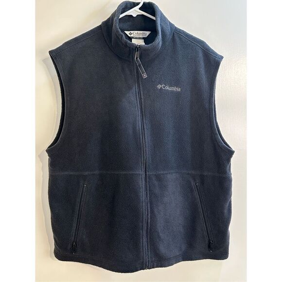 Columbia size L men’s Cathedral Peak vest - charcoal gray - Picture 1 of 6